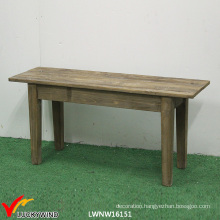 Reclaimed Decorative Handmade Wooden Bench Outdoor